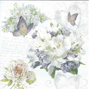 Szalvéta - Flower love