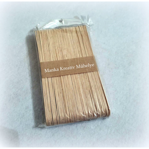 Spatula nyárfából
