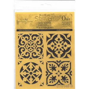 Stencil - Csempe 2