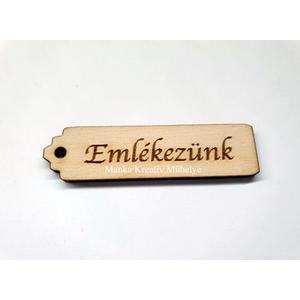 Natúr fa - &quot;Emlékezünk&quot; kísérő tábla 
