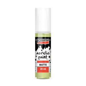 Matt akrilfesték - limetta 20ml