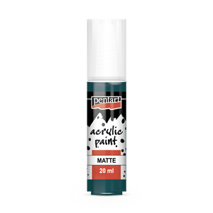 Matt akrilfesték - türkizkék 20ml