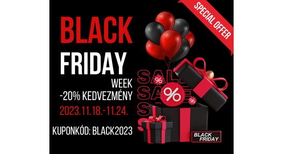 Élvezd a Kiemelkedő Ajánlatokat a Black Friday Week Alatt!