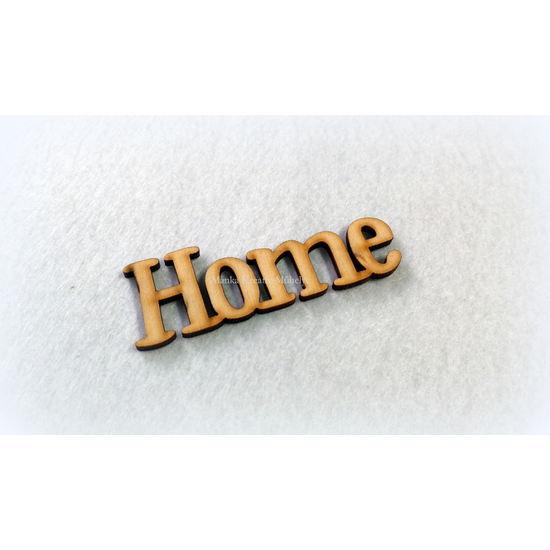 Natúr fa &quot;Home&quot; felirat 