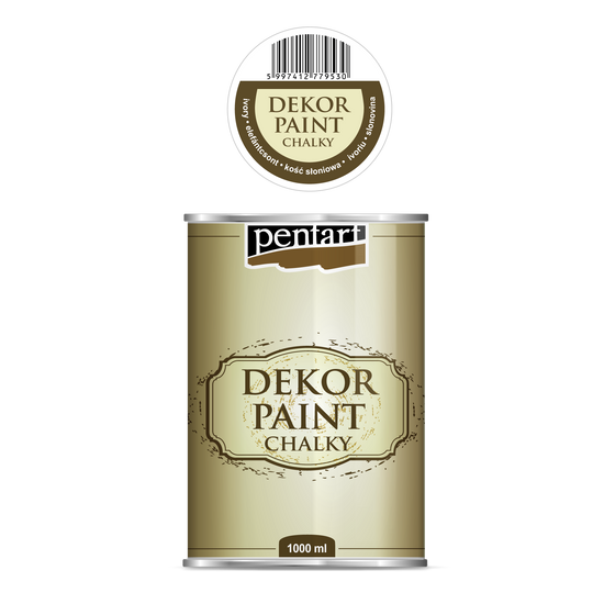 Dekorfesték lágy - elefántcsont 1000 ml