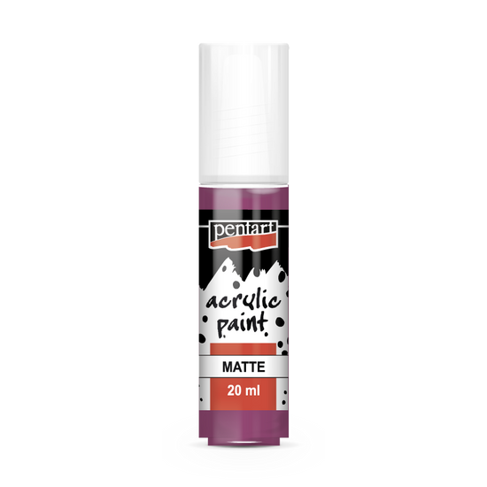 Matt akrilfesték - mályva 20ml