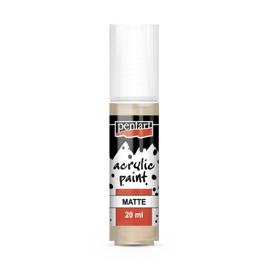 Matt akrilfesték - púderszín 20ml
