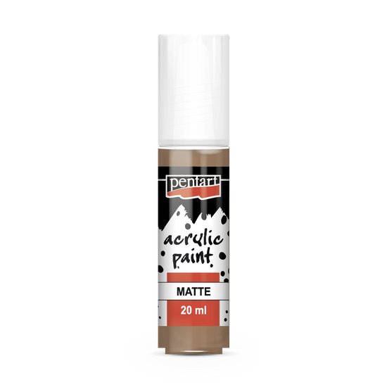 Matt akrilfesték - Mars barna 20ml