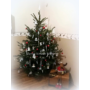 Kép 2/2 - Karácsonyfa horgolt díszekkel