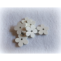 Kép 2/2 - Fa virág - fehér 2,5 cm